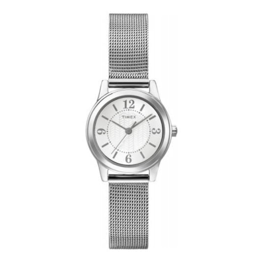 Ladies Silver Plate Stainless Steel Wristwatch