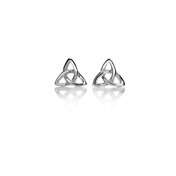 Celtic Trinity Knot Medium Stud Earrings