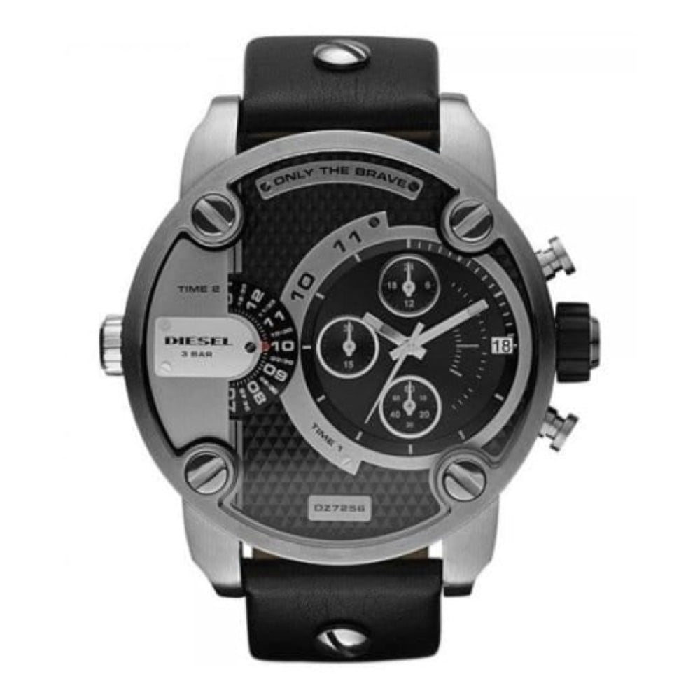 Gents Large Dual Timepiece Chronograph Watch