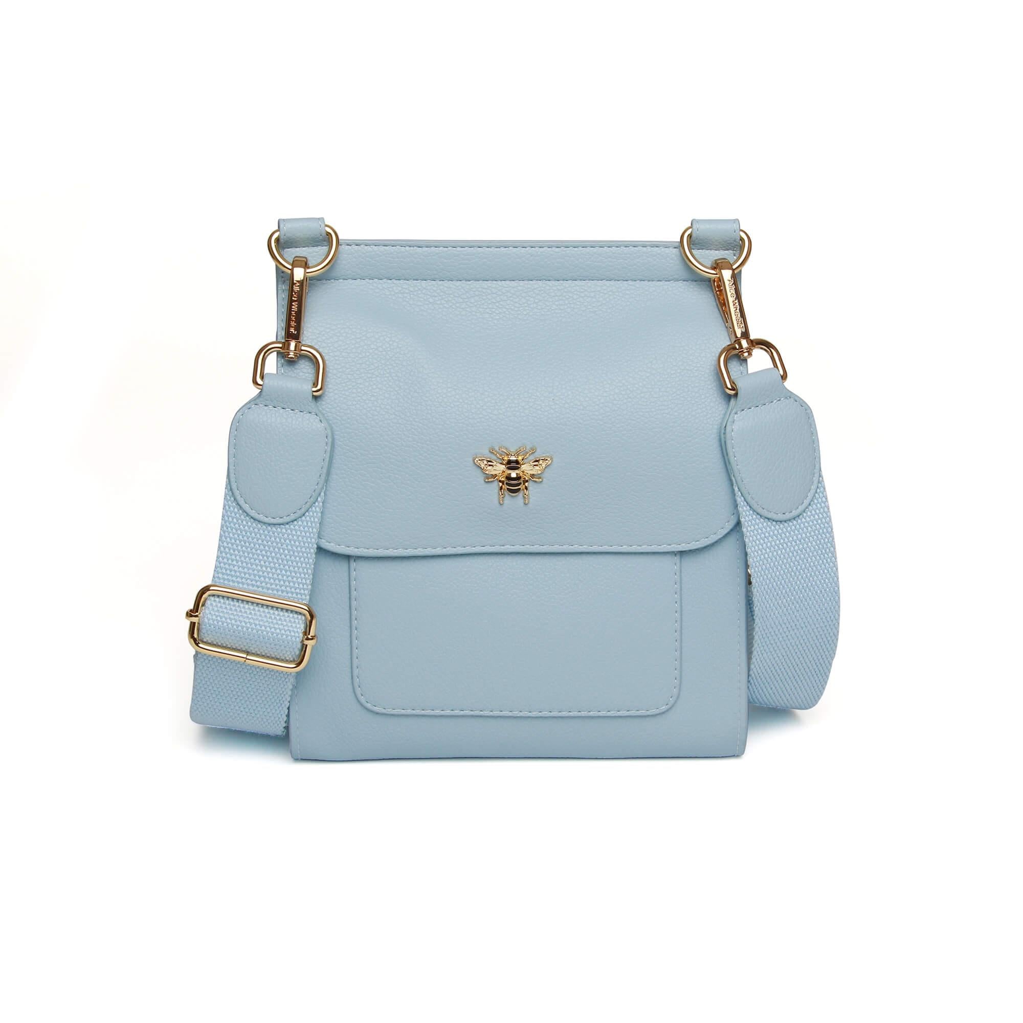 Bloomsbury Cross Body In Pastel Blue