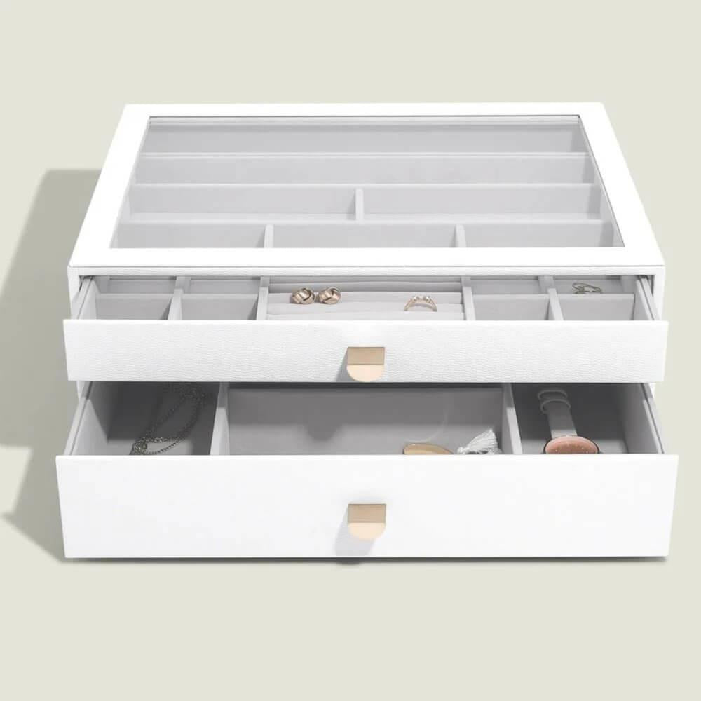 White Supersize Draw Set of 2