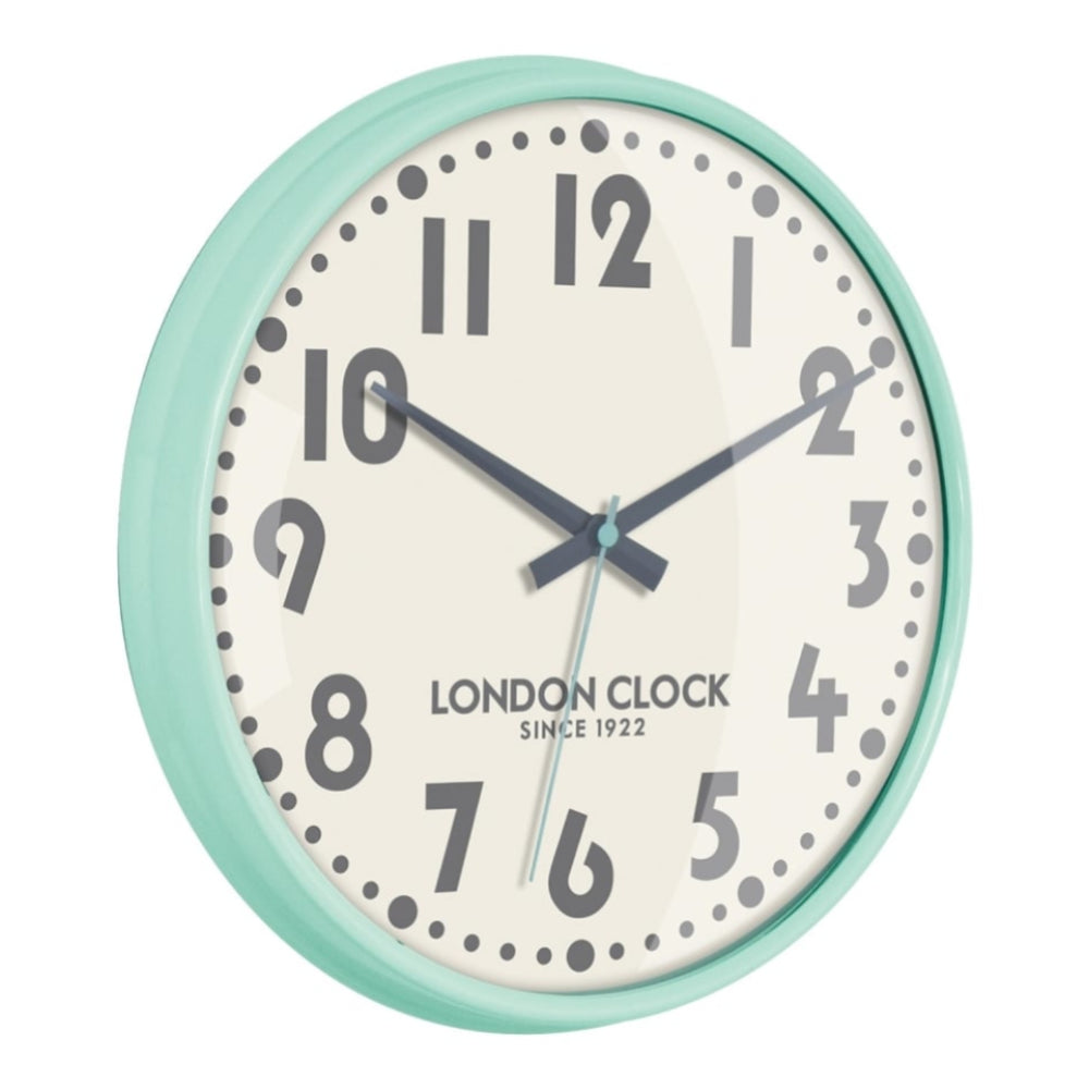 1922 Mint Metal Wall Clock