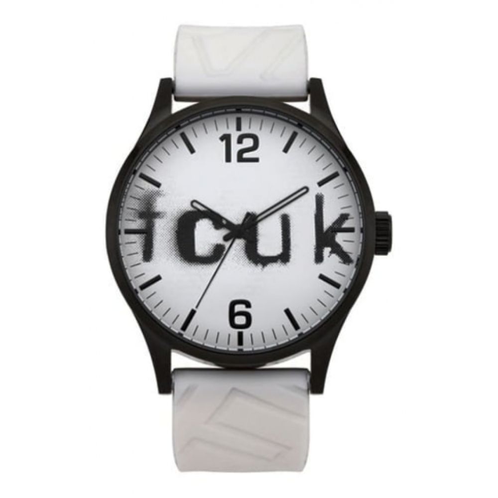 Men's Quartz Wristwatch With Rubber Strap