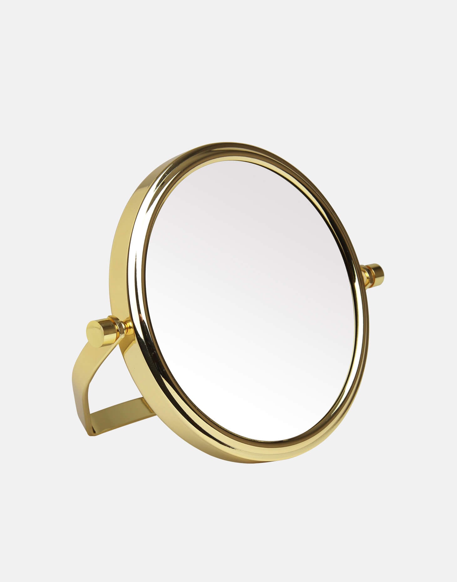 Gold Table Mirror H 10.5cm & D 10cm
