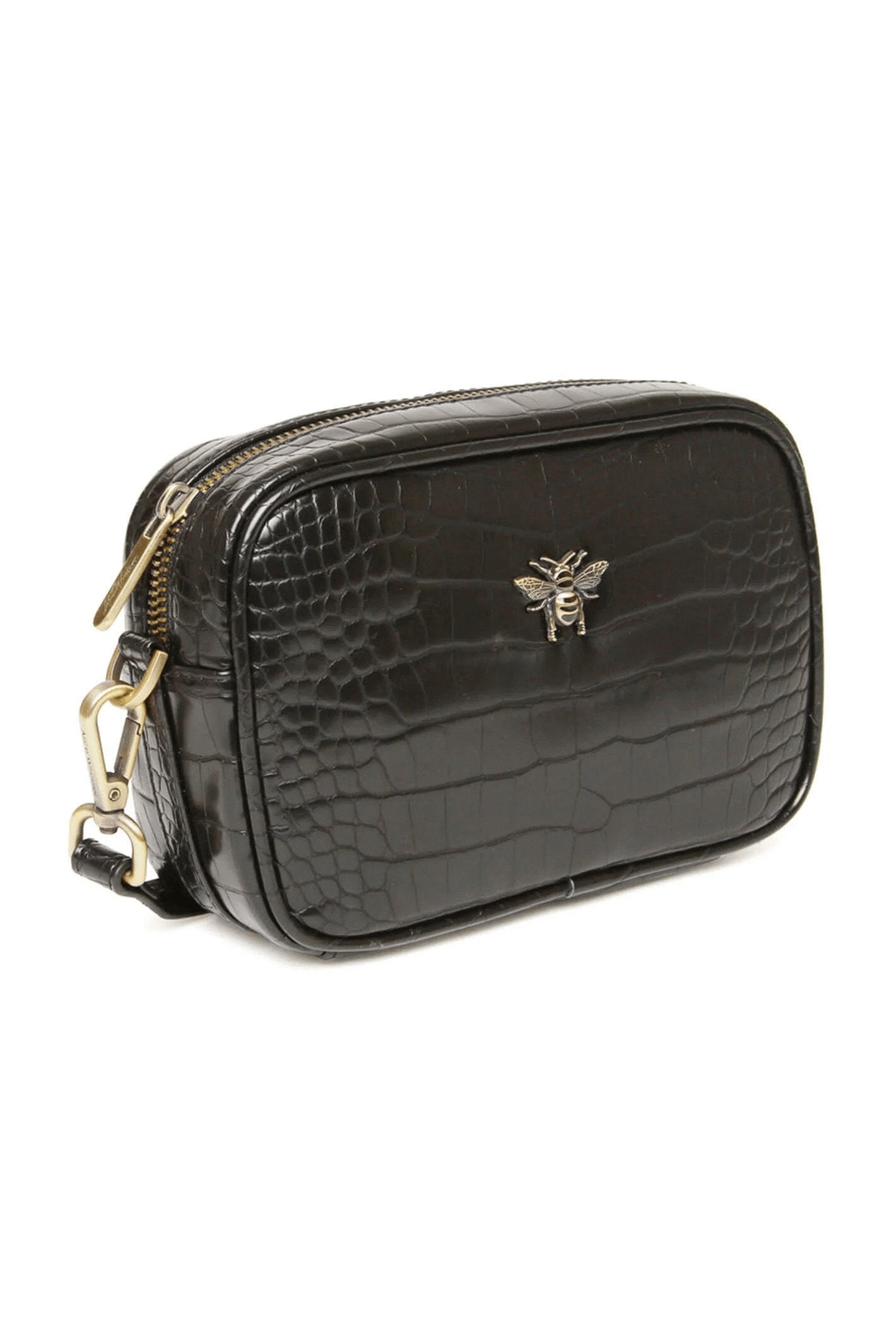 Mini Mayfair CCBB In Black Croc
