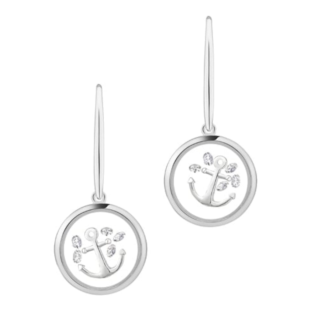 Anchor Earrings (E5217 CZ)
