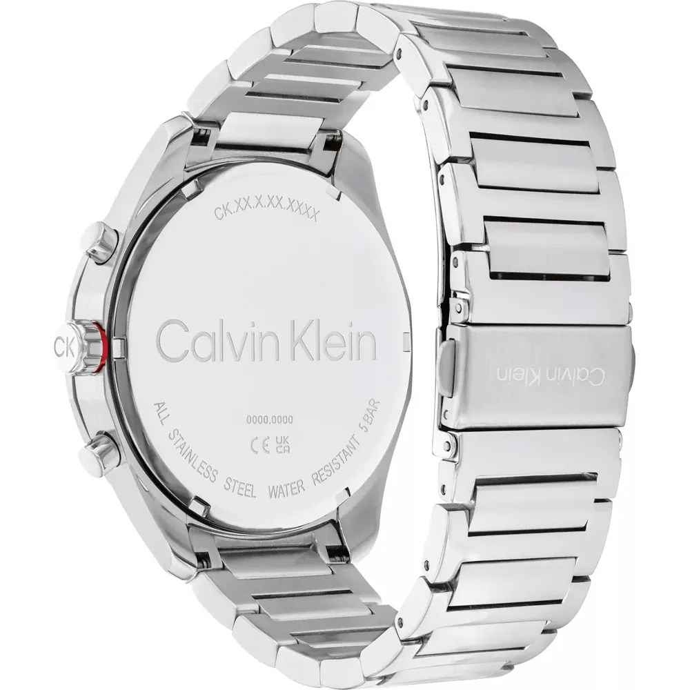 Force Stainless Steel Multifunctional Gents Watch
