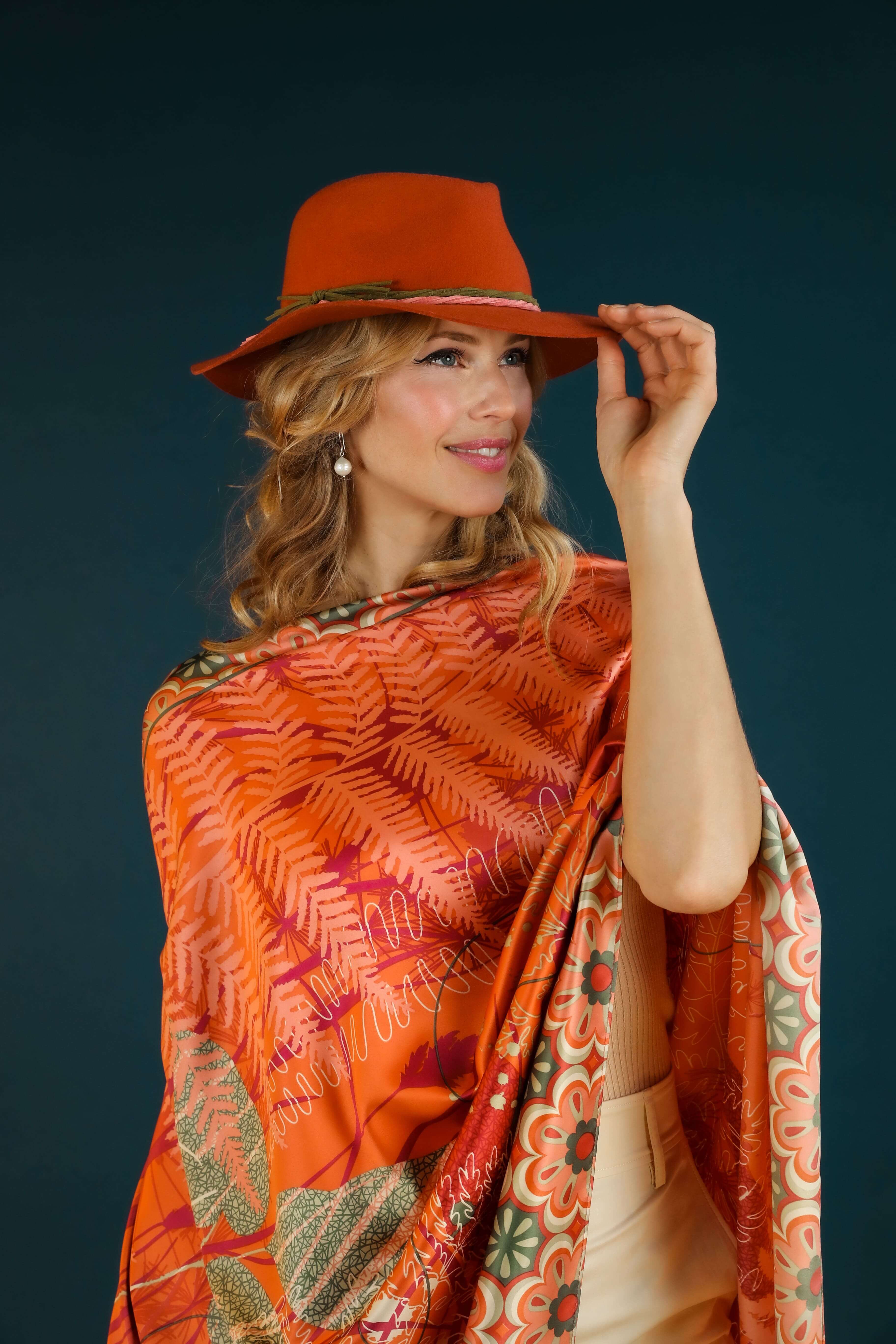 Deborah Hat - Terracotta