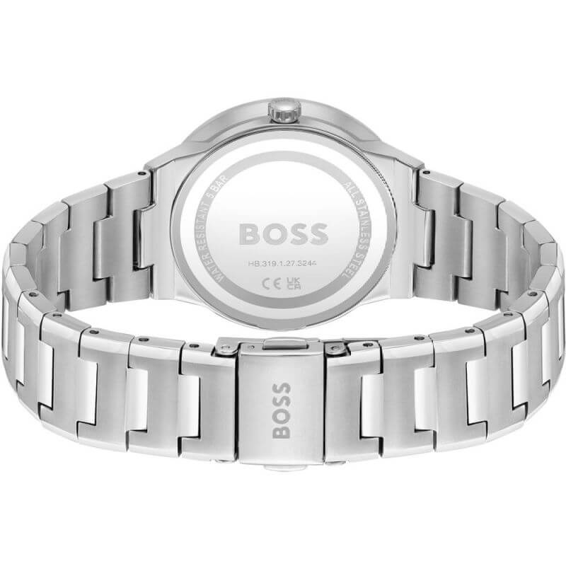 Breath Black Dial Stainless Steel Ladies Watch