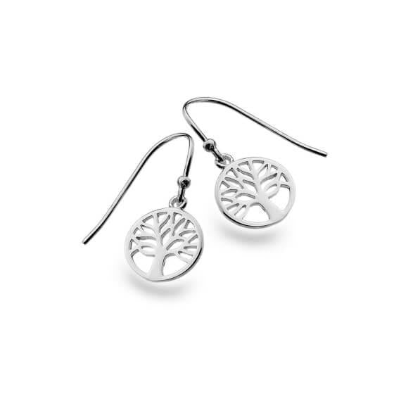 Origins Round Tree of Life Drop Earrings