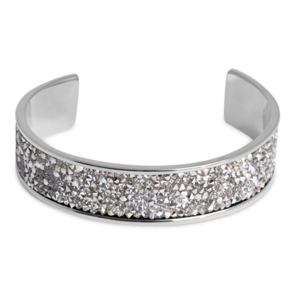 Tirano Silver & Crystals Bangle