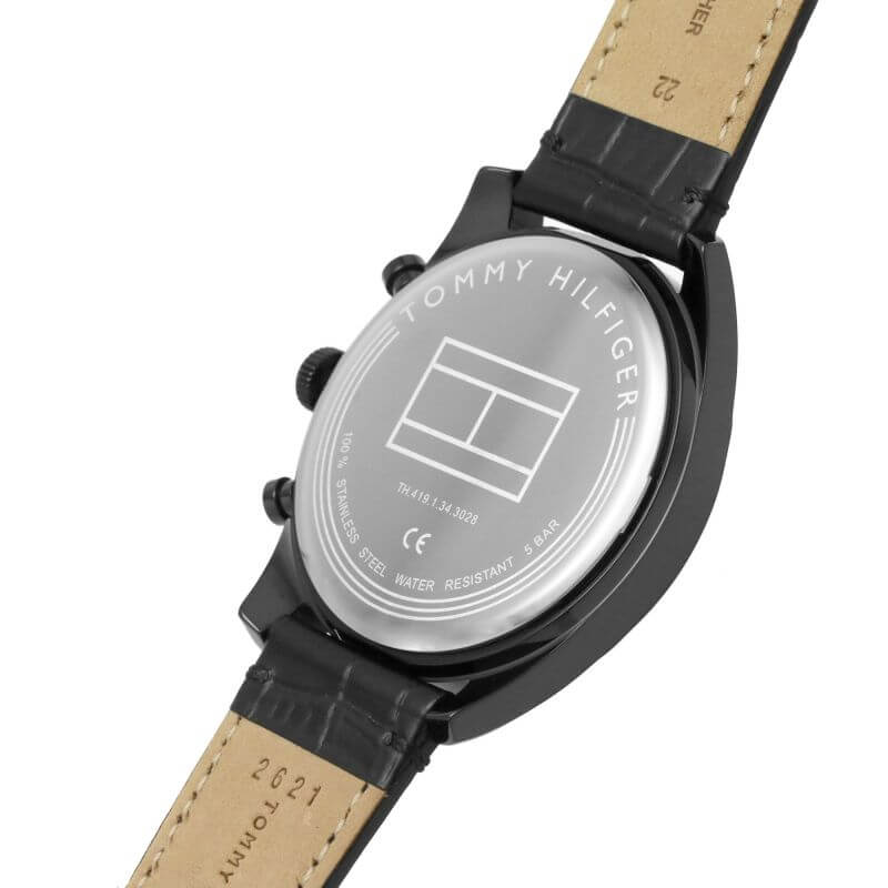 Baker Classic Ionic Plated Black Steel Gents Watch