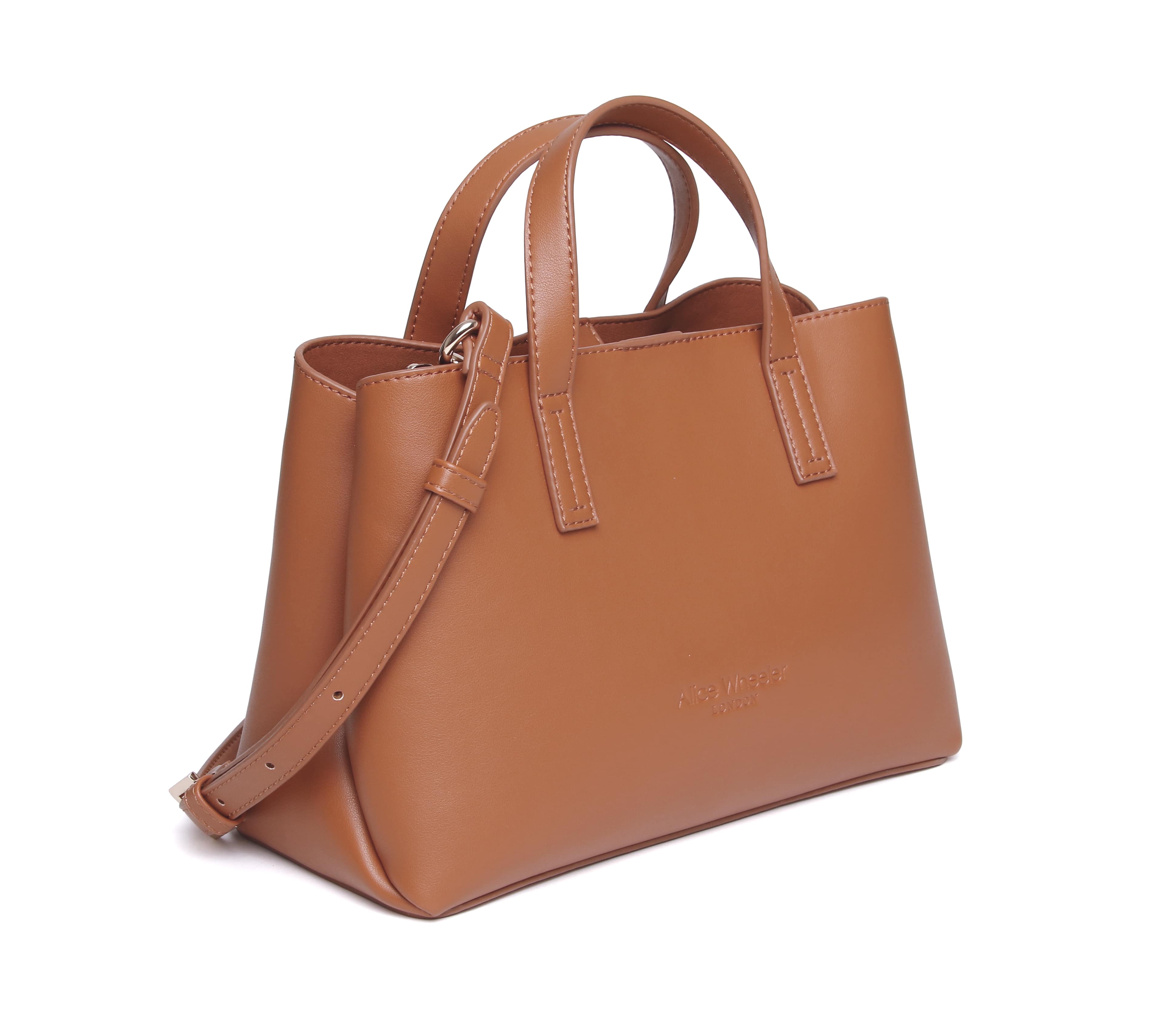 Florence Handbag Tote In Tan