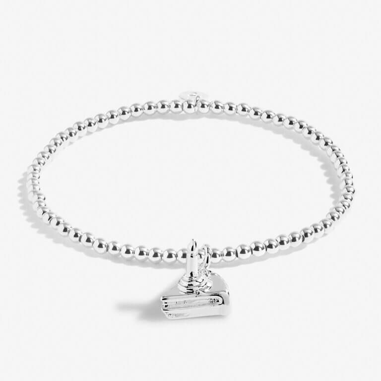 A Little | Happiest Of Birthdays | Silver | Bracelet | 17.5cm Stretch