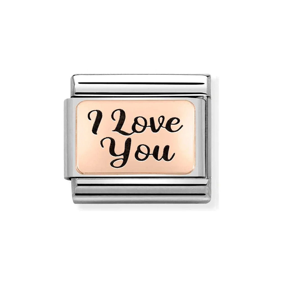 Composable Classic I Love You In 9K Rose Gold Charm