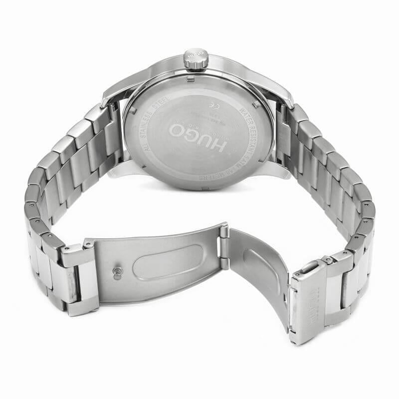 CREATE Black Dial Stainless Steel Bracelet Watch