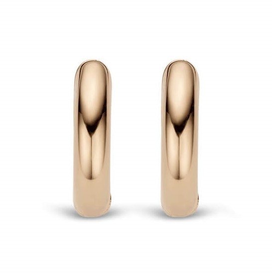 Rose Gold Plated Small Hoop Earrings