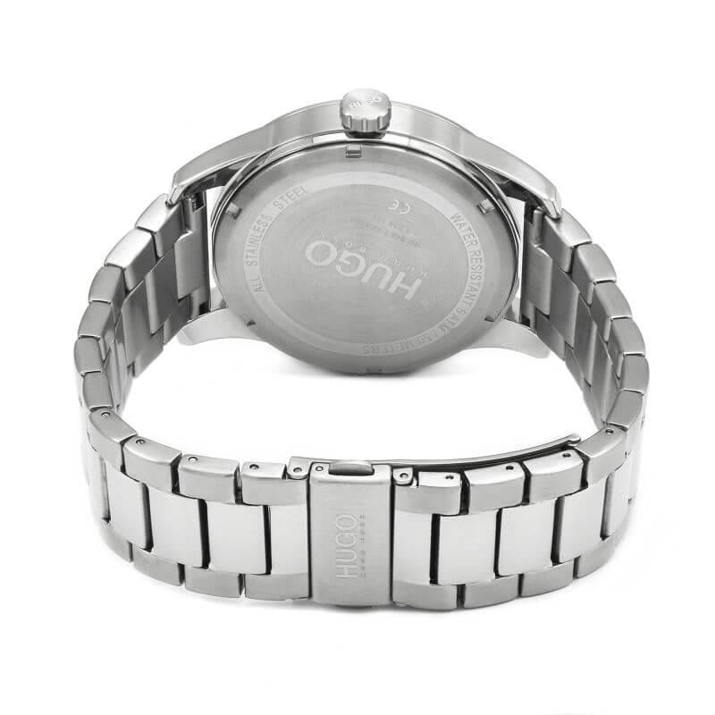 CREATE Black Dial Stainless Steel Bracelet Watch