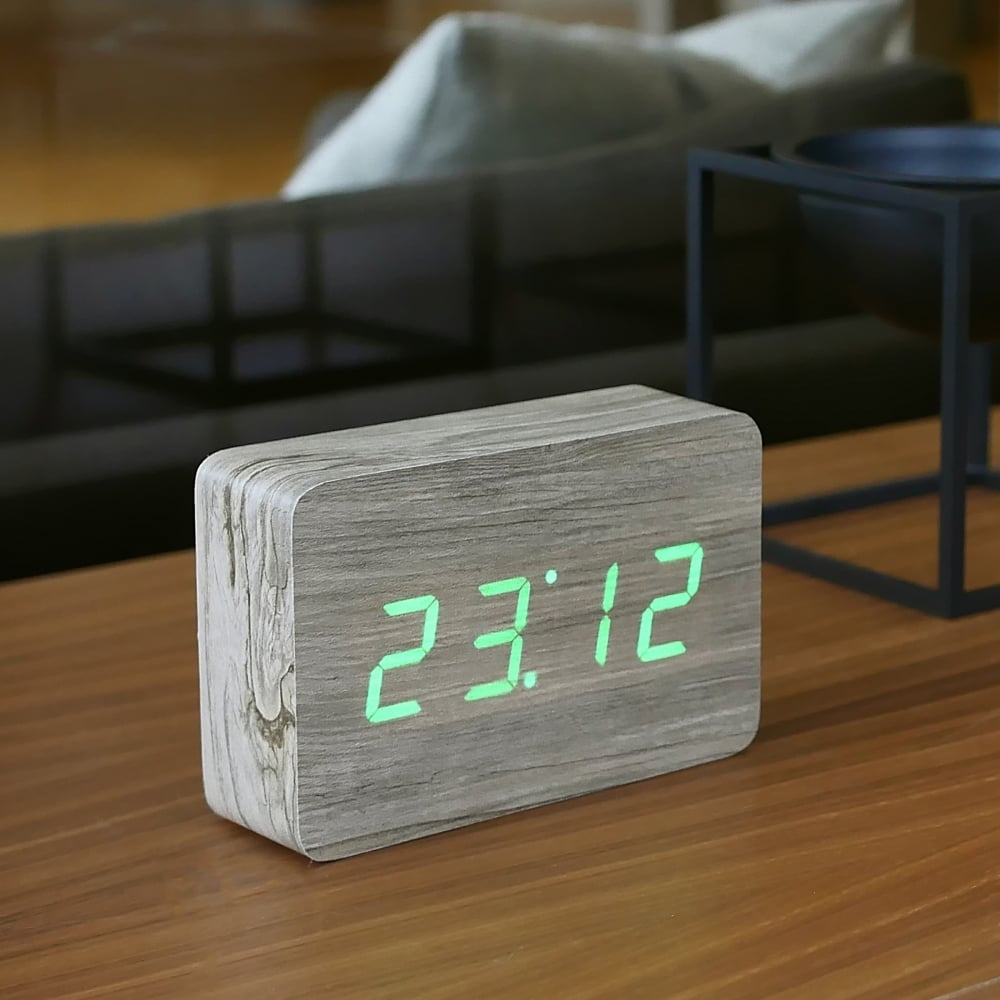 Brick Ash Click Clock