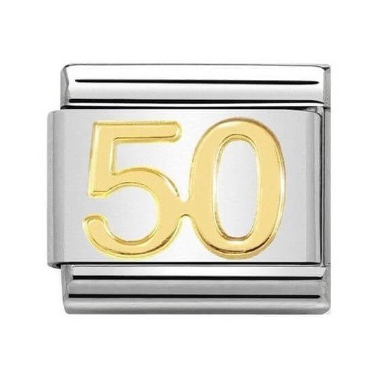 Composable Classic 18k Gold Number 50 Link