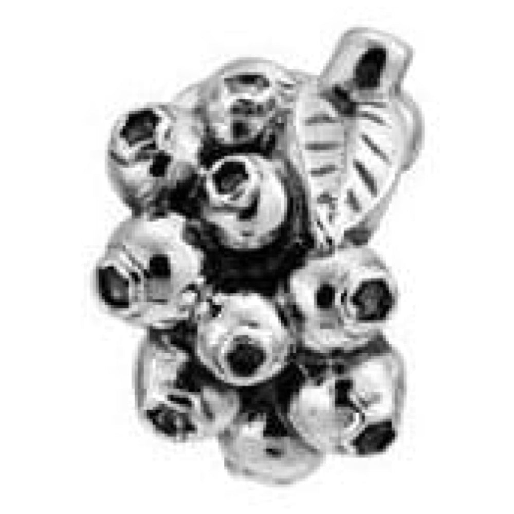 Sterling Silver 'Blueberries' Link