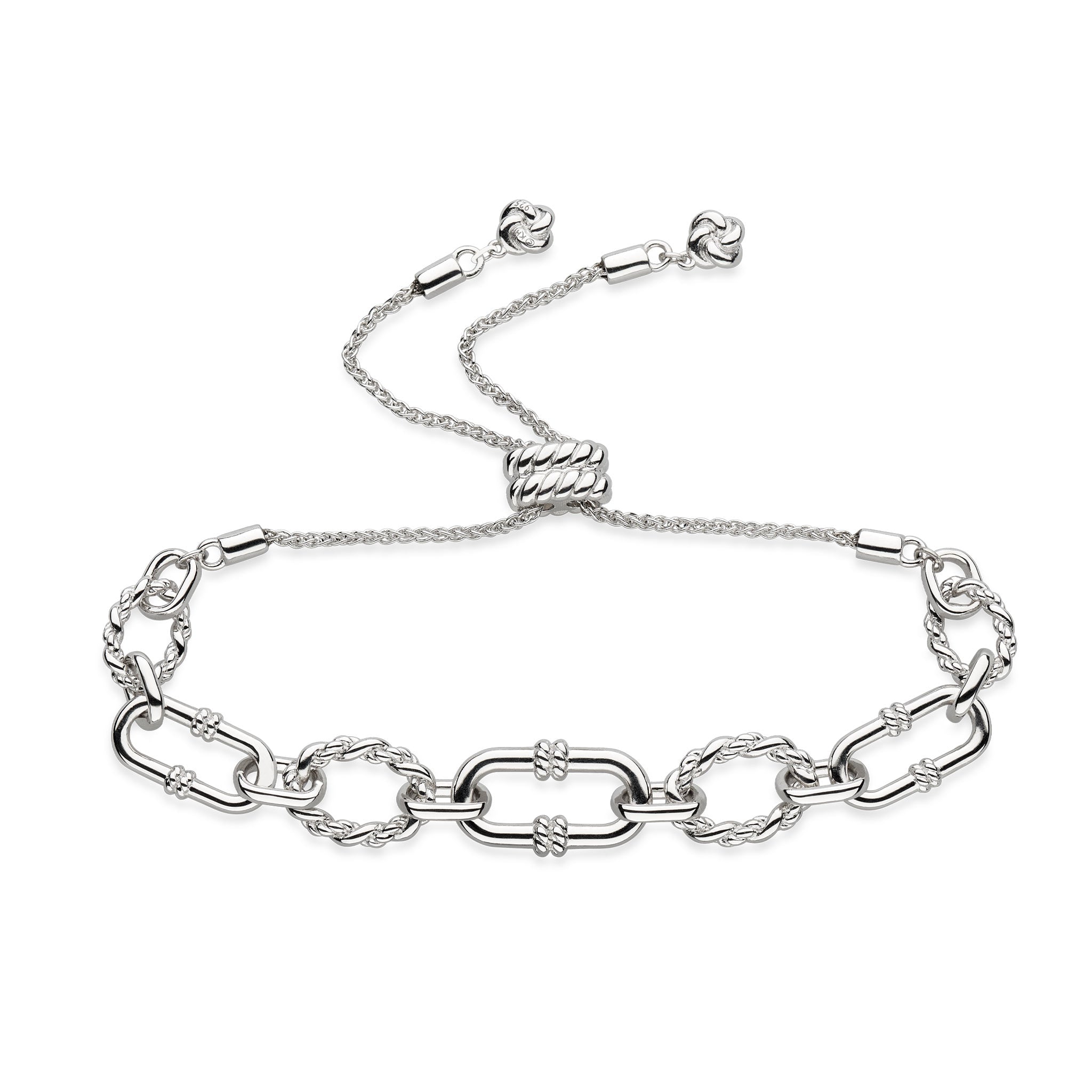 Marina Rope Link Duo Graduated Toggle Bracelet