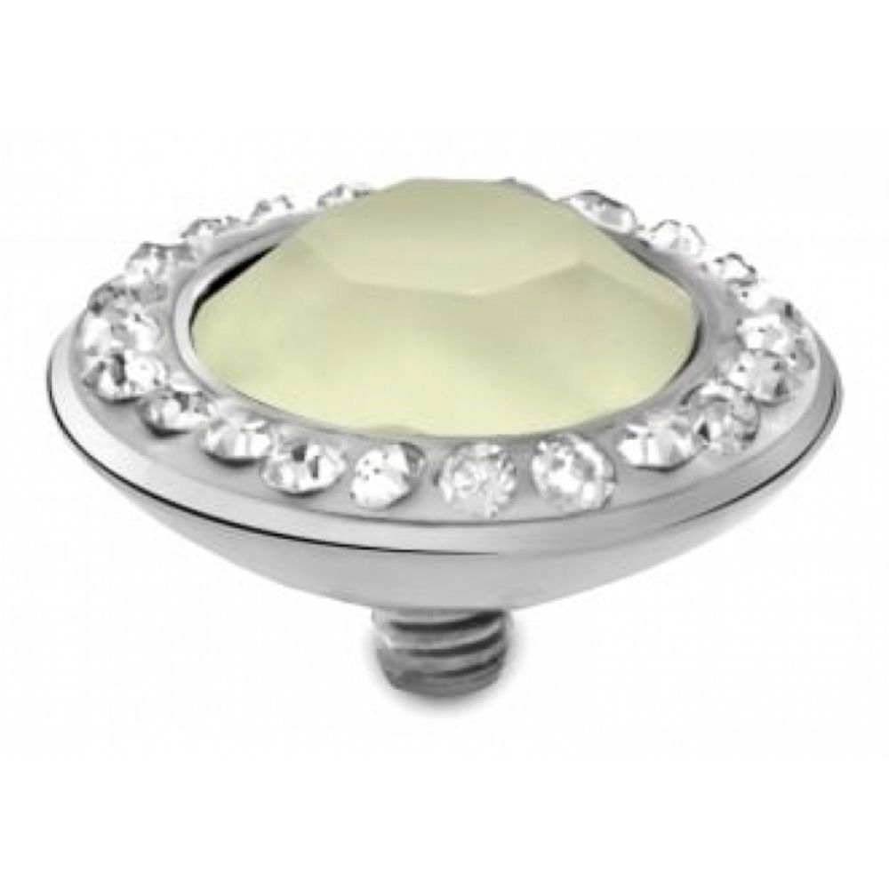Famosa Stainless Steel 13mm Tondo Deluxe Powder Yellow Ring Top