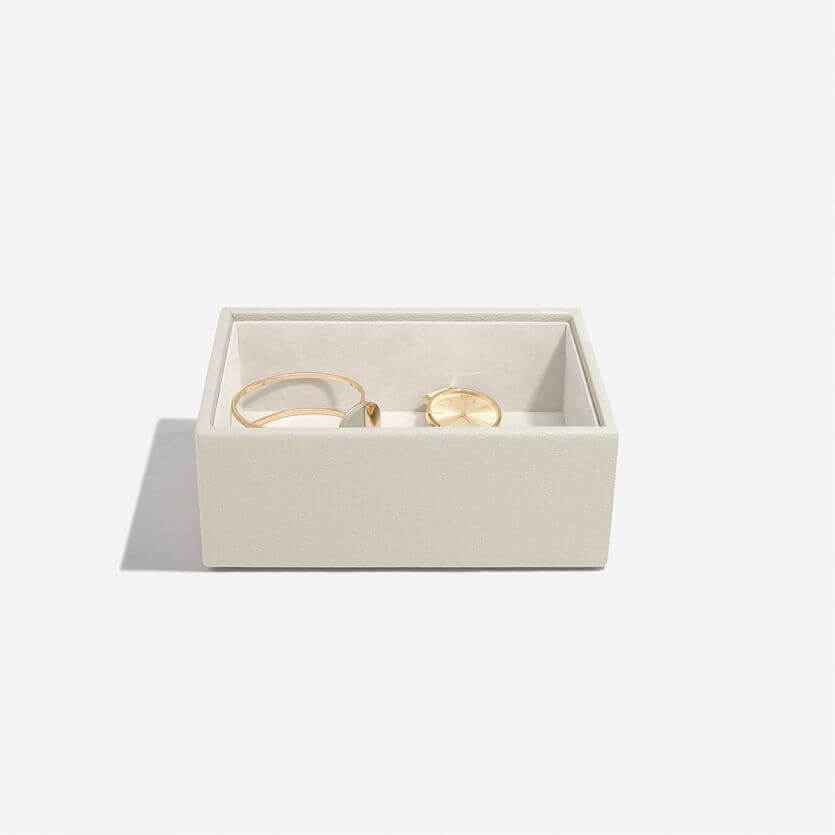 Oatmeal Mini Jewellery Box Set of 2