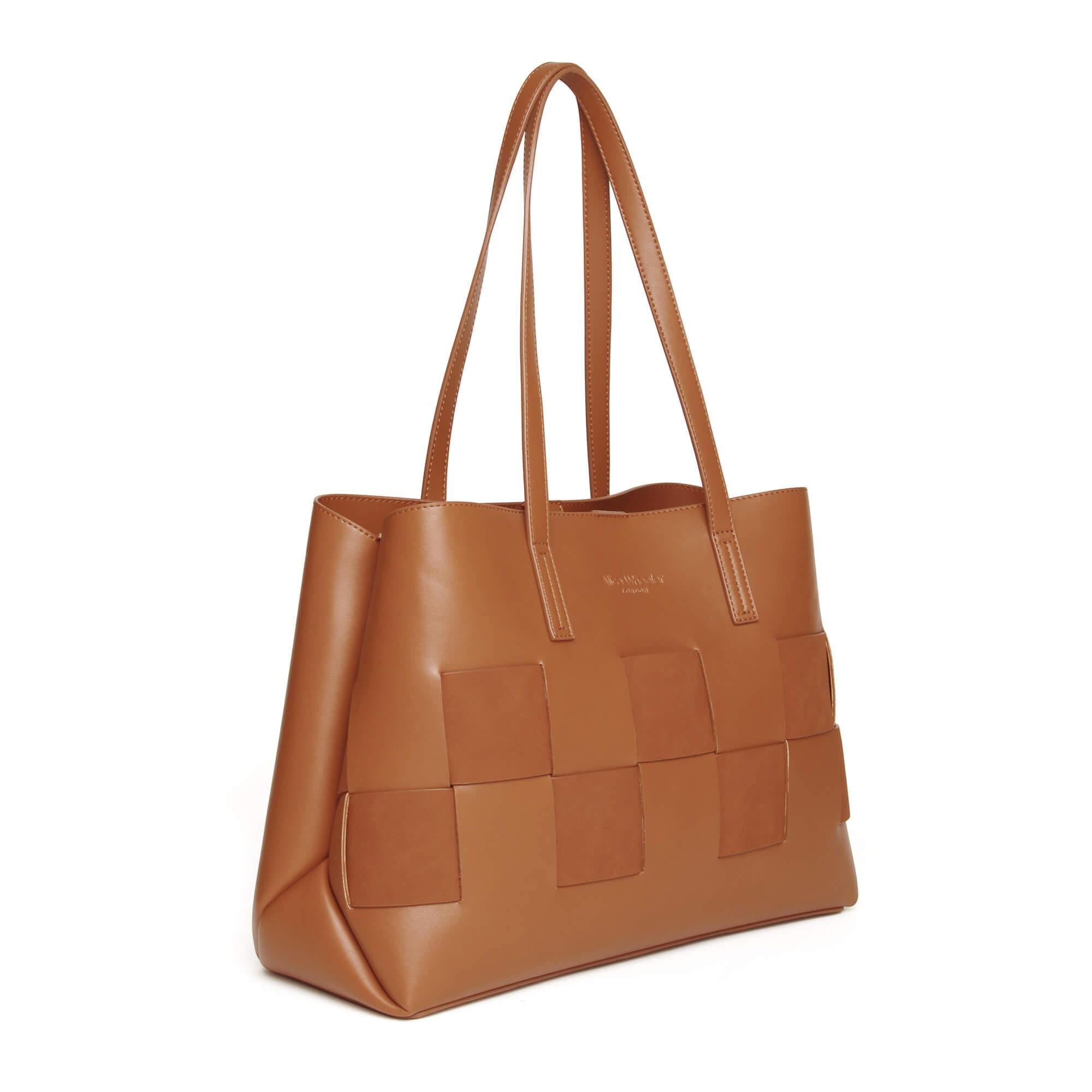 Milan Tote Bag In Tan