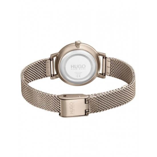 CHERISH Rose Gold Dial & Mesh Bracelet Strap Womens Watch