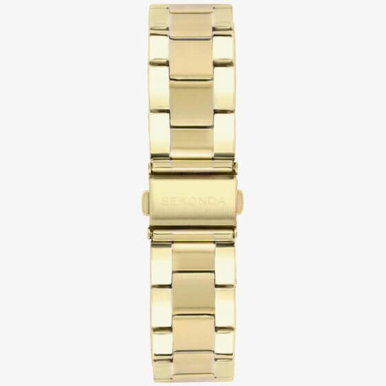 Taylor Blue Dial & Gold Tone Bracelet Strap Men's Watch