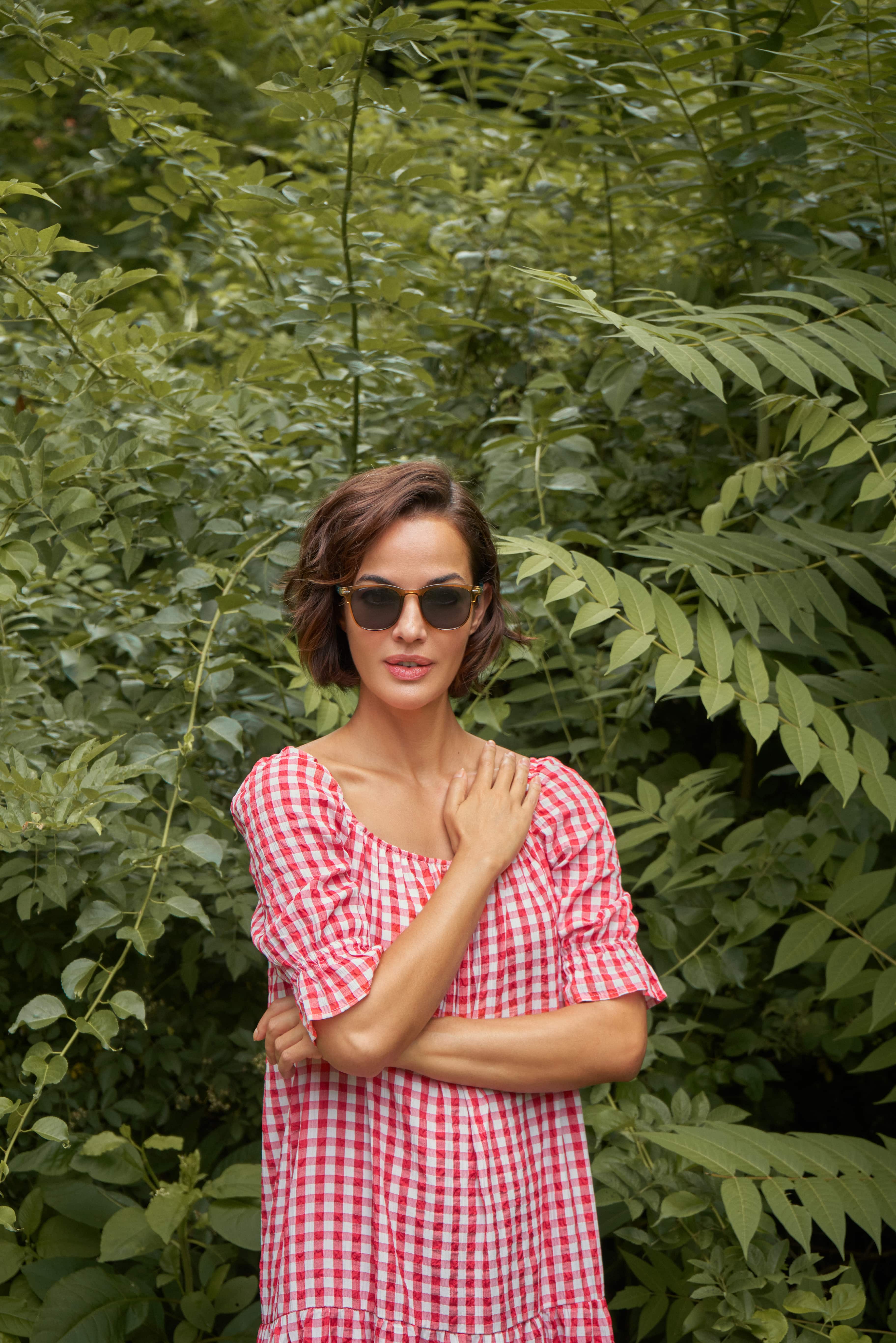 Carina Ltd Edition Sunglasses - Turquoise/Nude