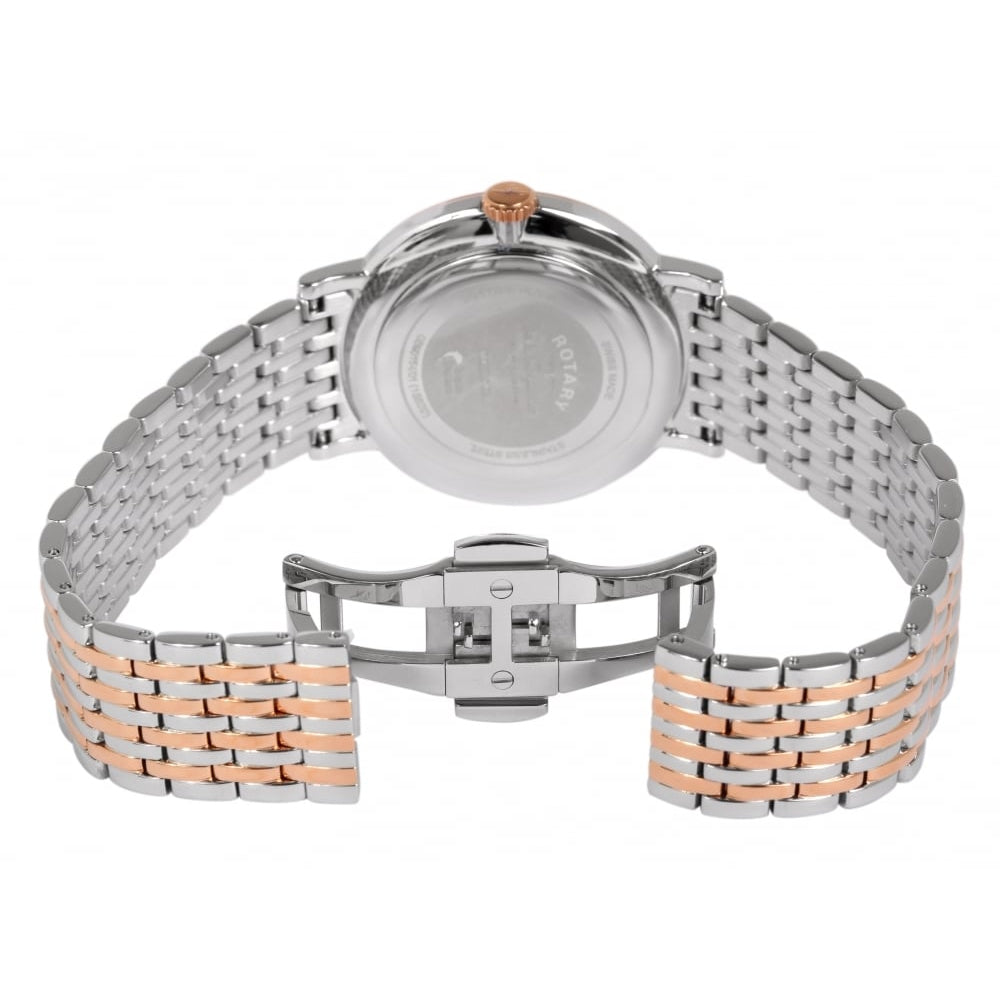 Rose Gold Plated Day Date Gents Wristwatch