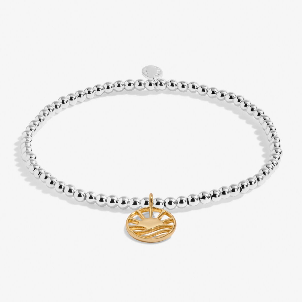 A Little 'Trust In The Magic Of New Beginnings' Silver & Gold Plated Bracelet