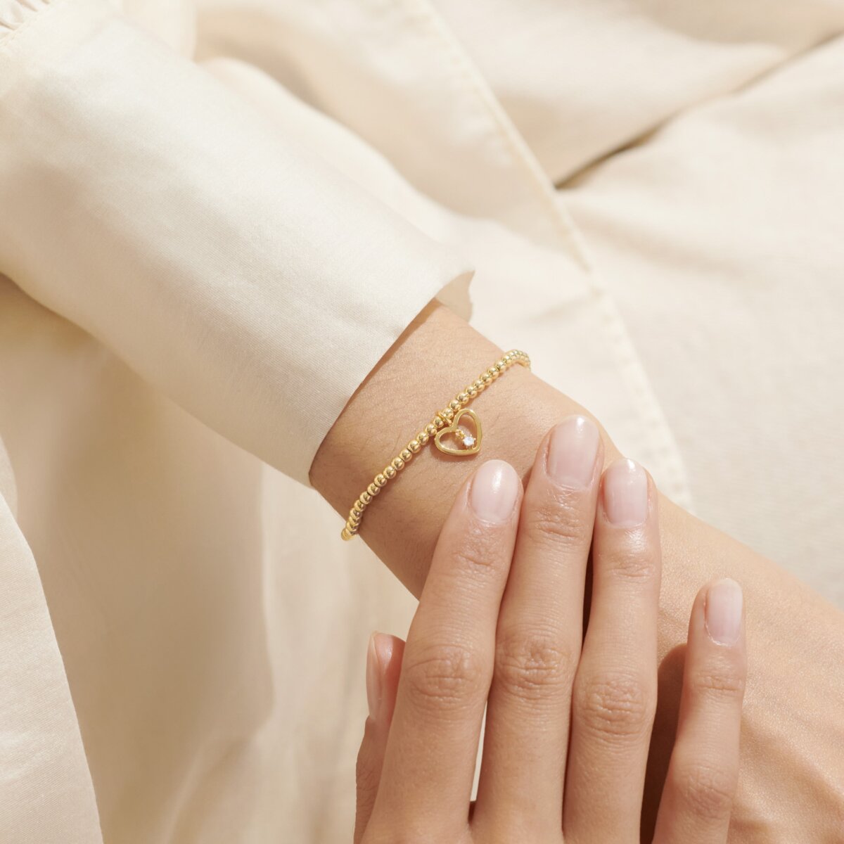 A Little 'True Friend' Gold Plated Bracelet