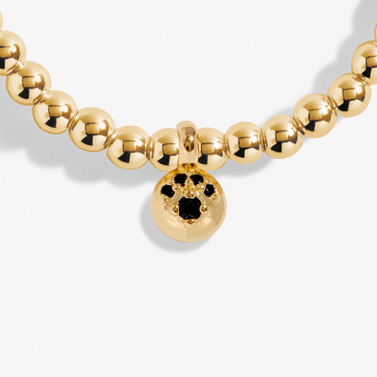 A Little Paw Print Gold Plated Bracelet