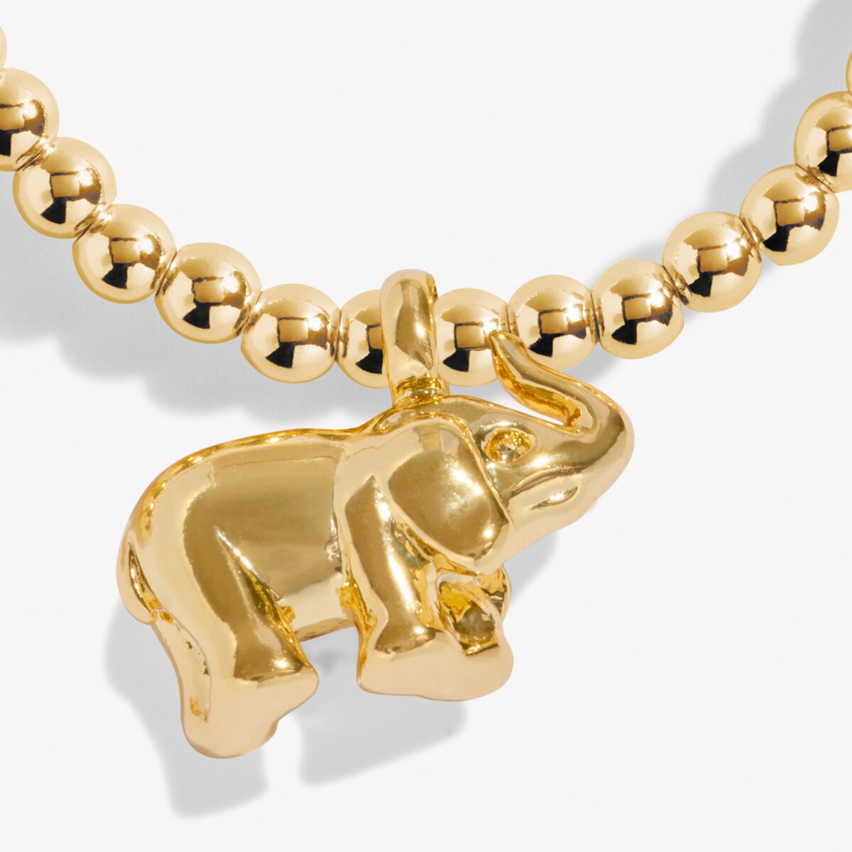 A Little 'Lucky Elephant' Gold Plated Bracelet