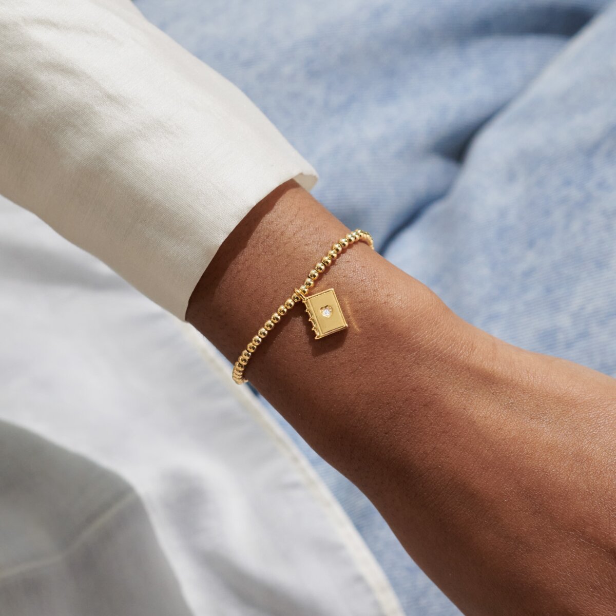 A Little 'New Chapter' Gold Plated Bracelet