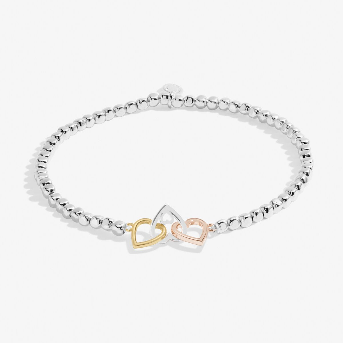 Forever Yours 'Beautiful New Chapter' Trio In Silver, Gold & RG Plated Bracelet
