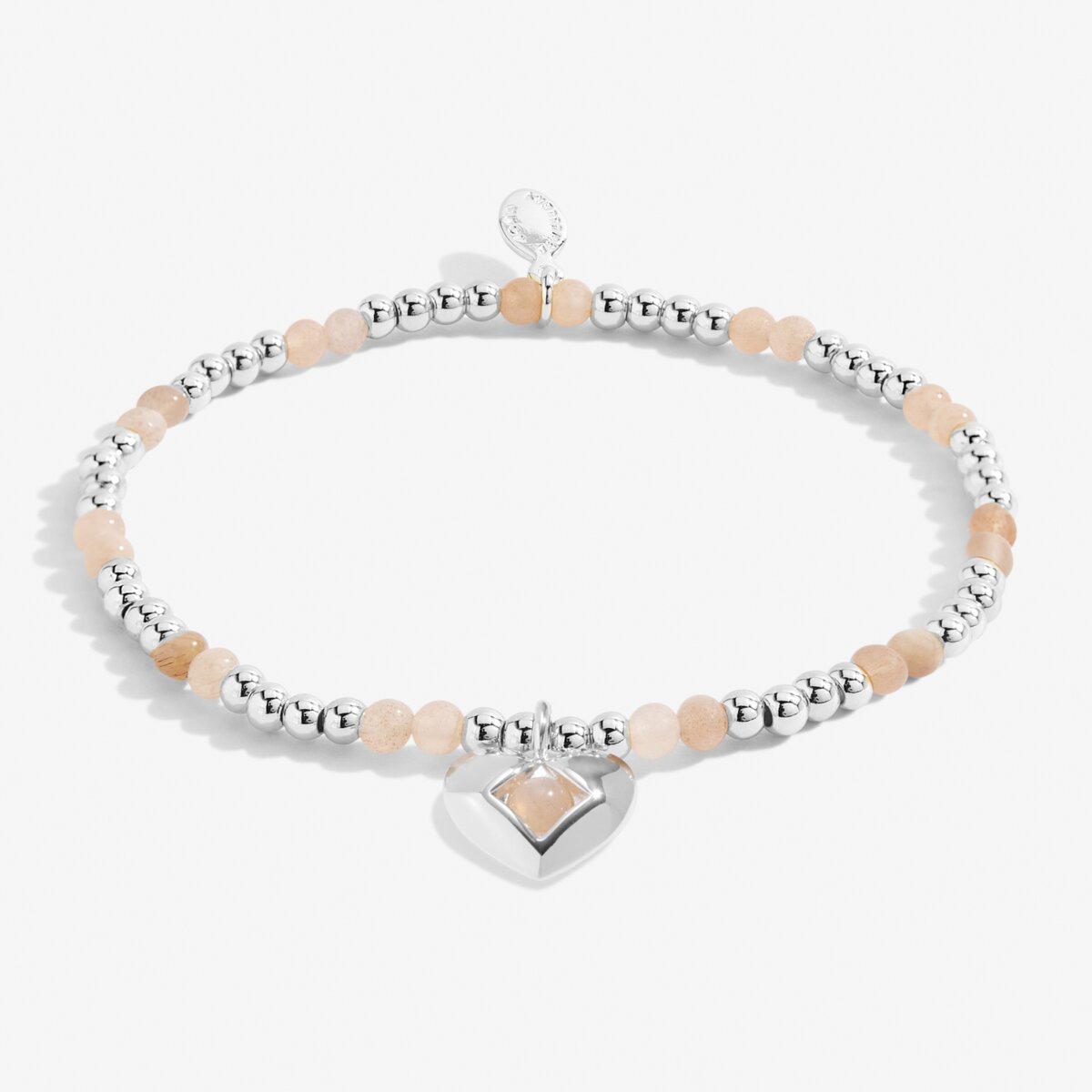 Birthstone A Little 'July' Silver Plated Bracelet