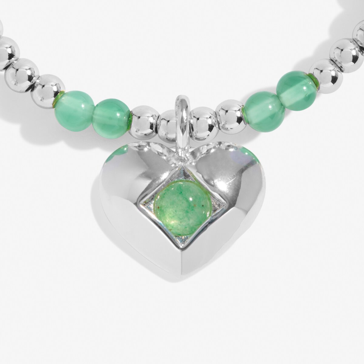 Birthstone A Little 'August' Silver Plated Bracelet
