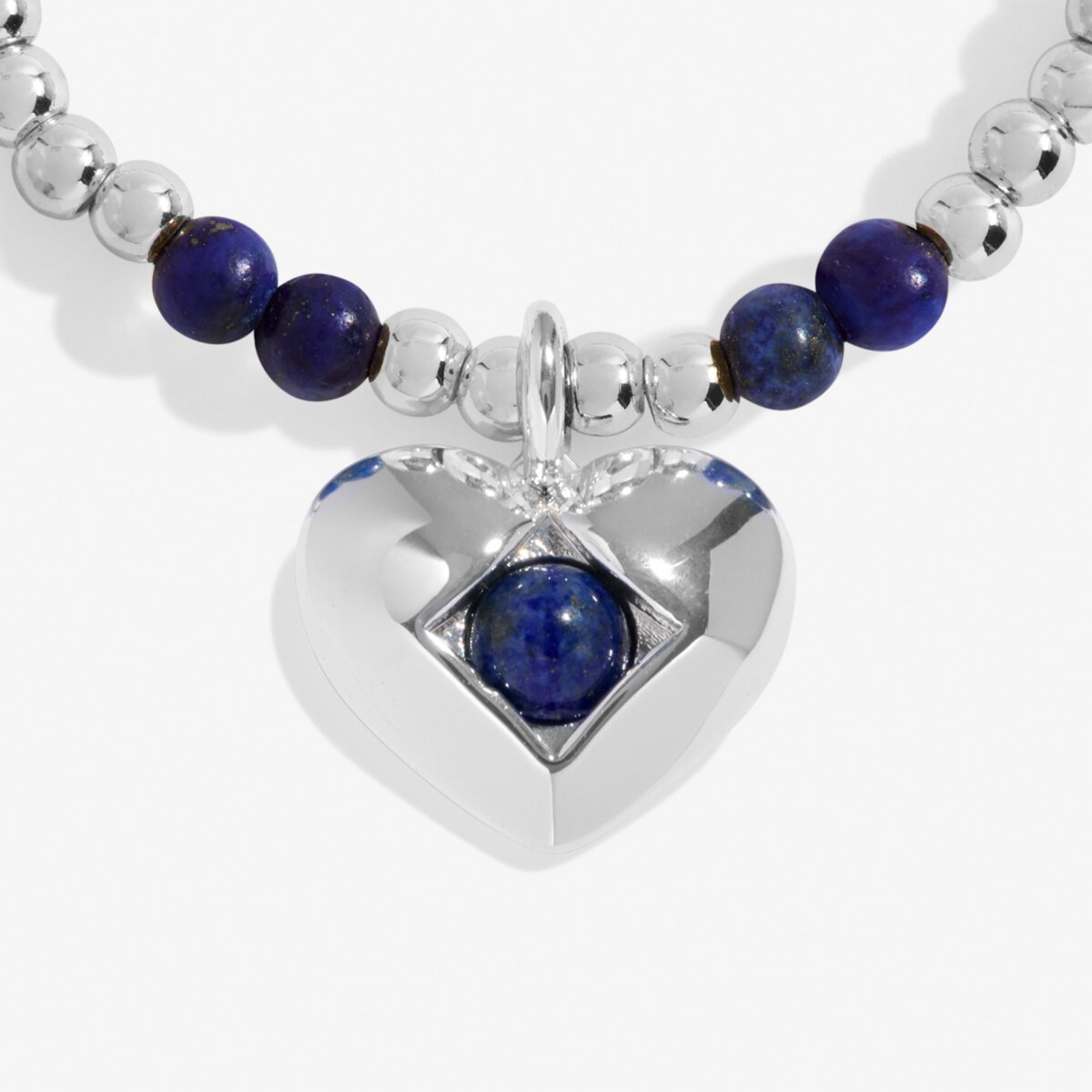 Birthstone A Little 'September' Silver Plated Bracelet