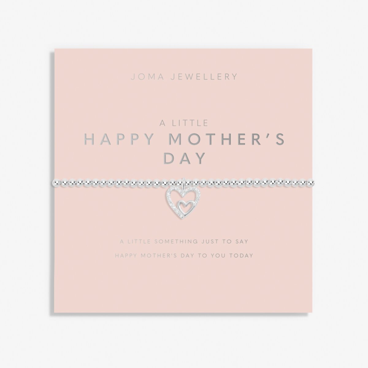 Mother's Day A Little 'Happy Mother's Day' Silver Plated Bracelet