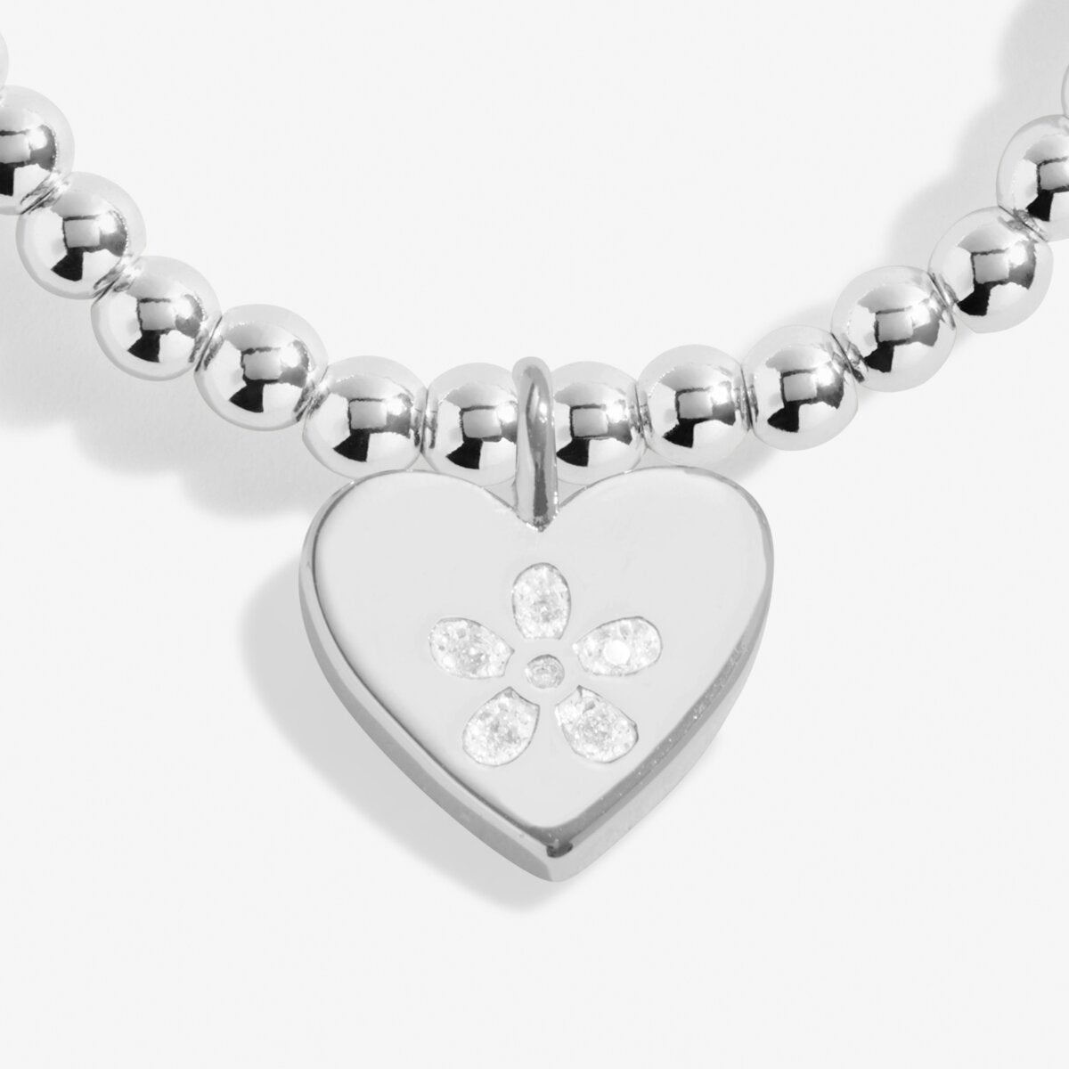 Mother's Day A Little 'If Mums Were Flowers I'd Pick You' Silver Plated Bracelet