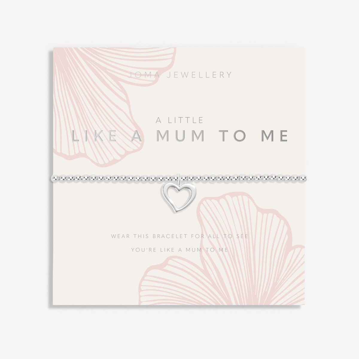 Mother's Day A Little 'Like A Mum To Me' Silver Plated Bracelet