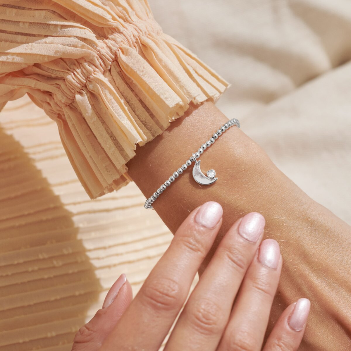 Mother's Day A Little 'Love You To The Moon & Back Mum' Silver Plated Bracelet