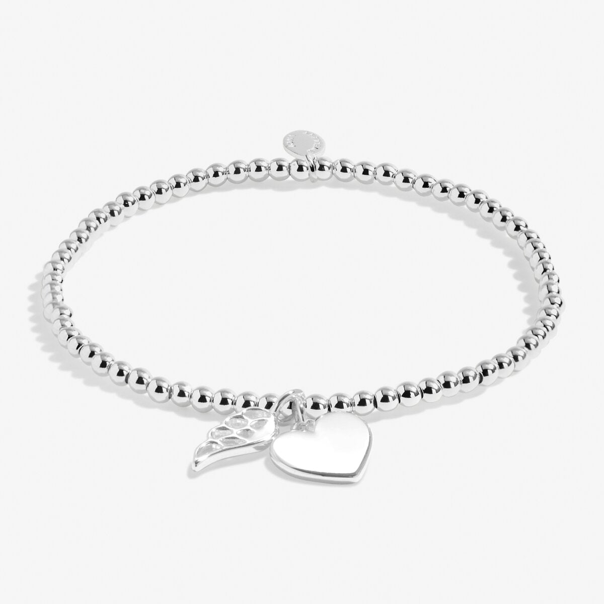 Mother's Day A Little 'Mums Are Angels In Disguise' Silver Plated Bracelet