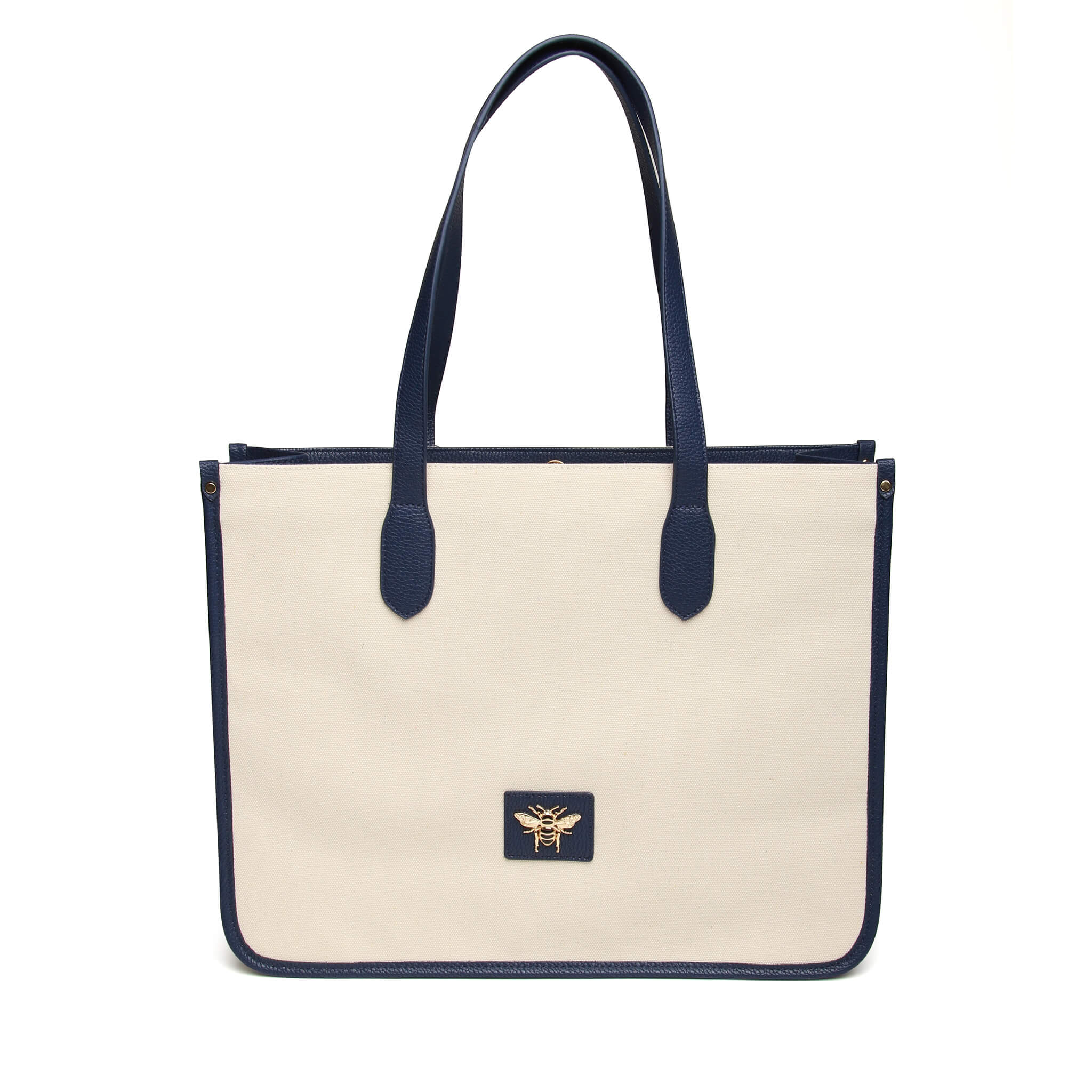 Kingston Canvas Tote Bag In Navy