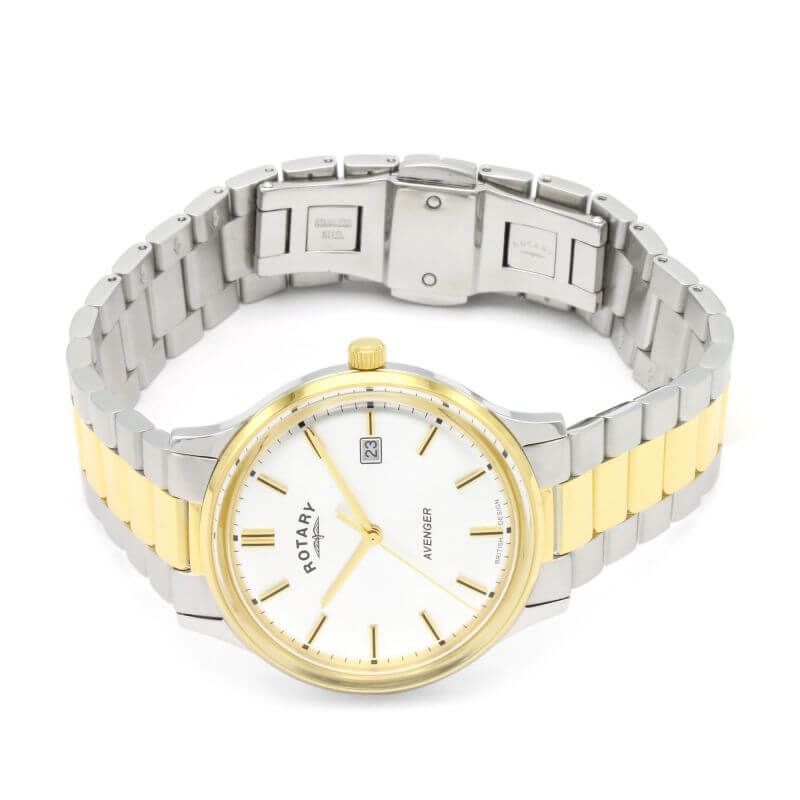 Avenger Two Tone Gold PVD Watch
