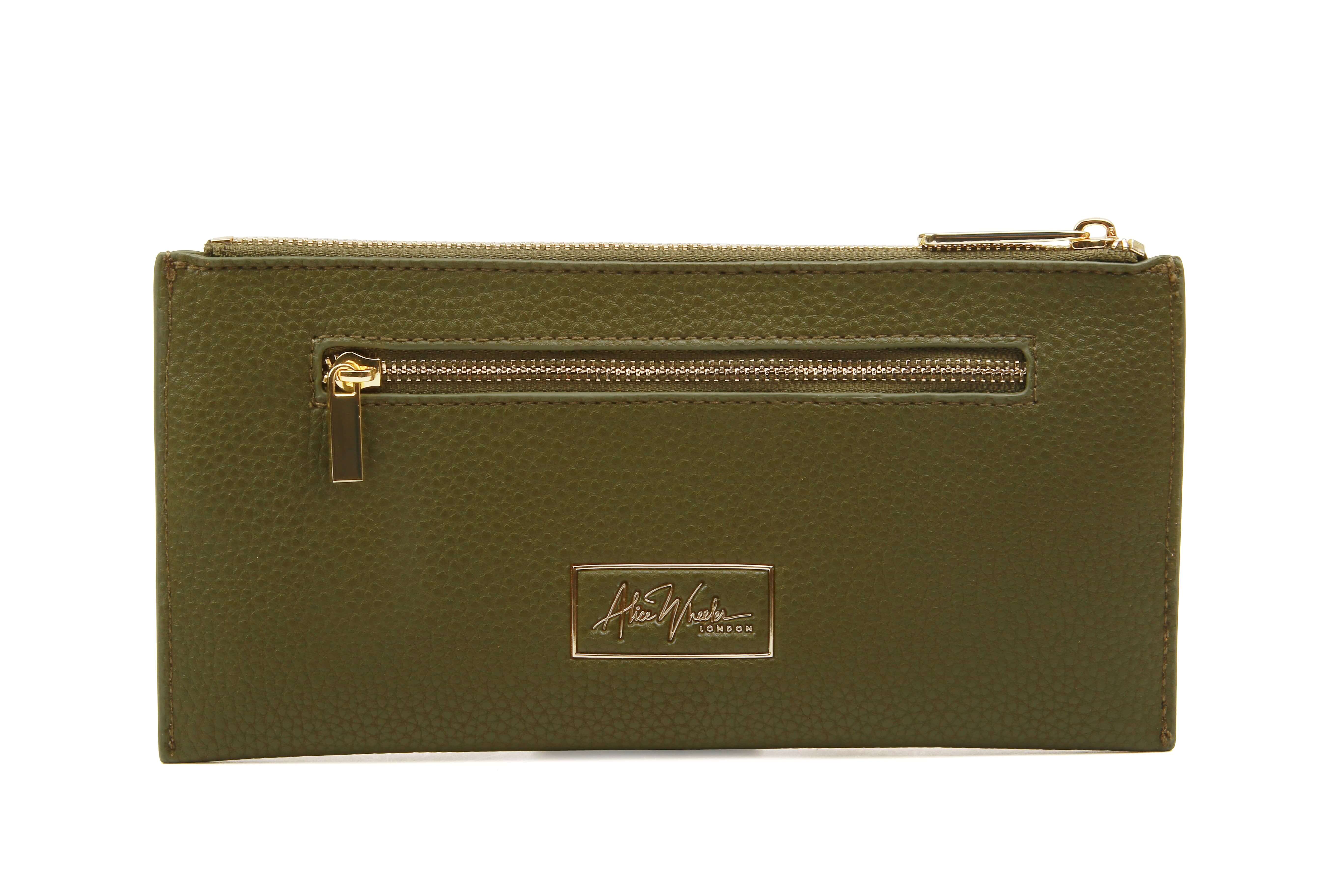 Brunel Slimline Purse In Olive